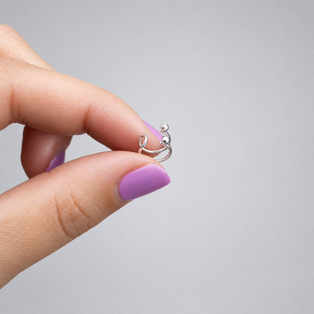 Ear Cuff Bolitas