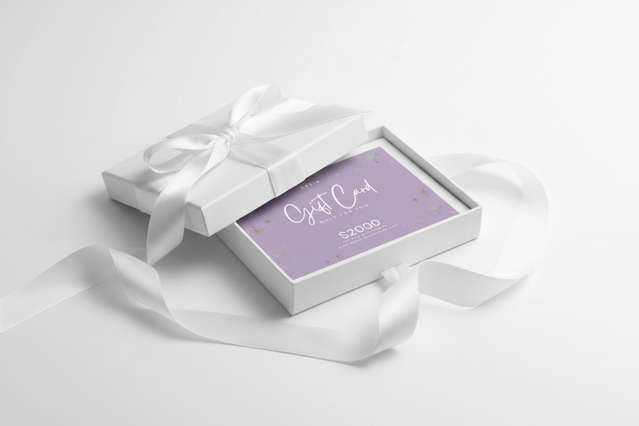 Gift Card en caja de regalo – Areia