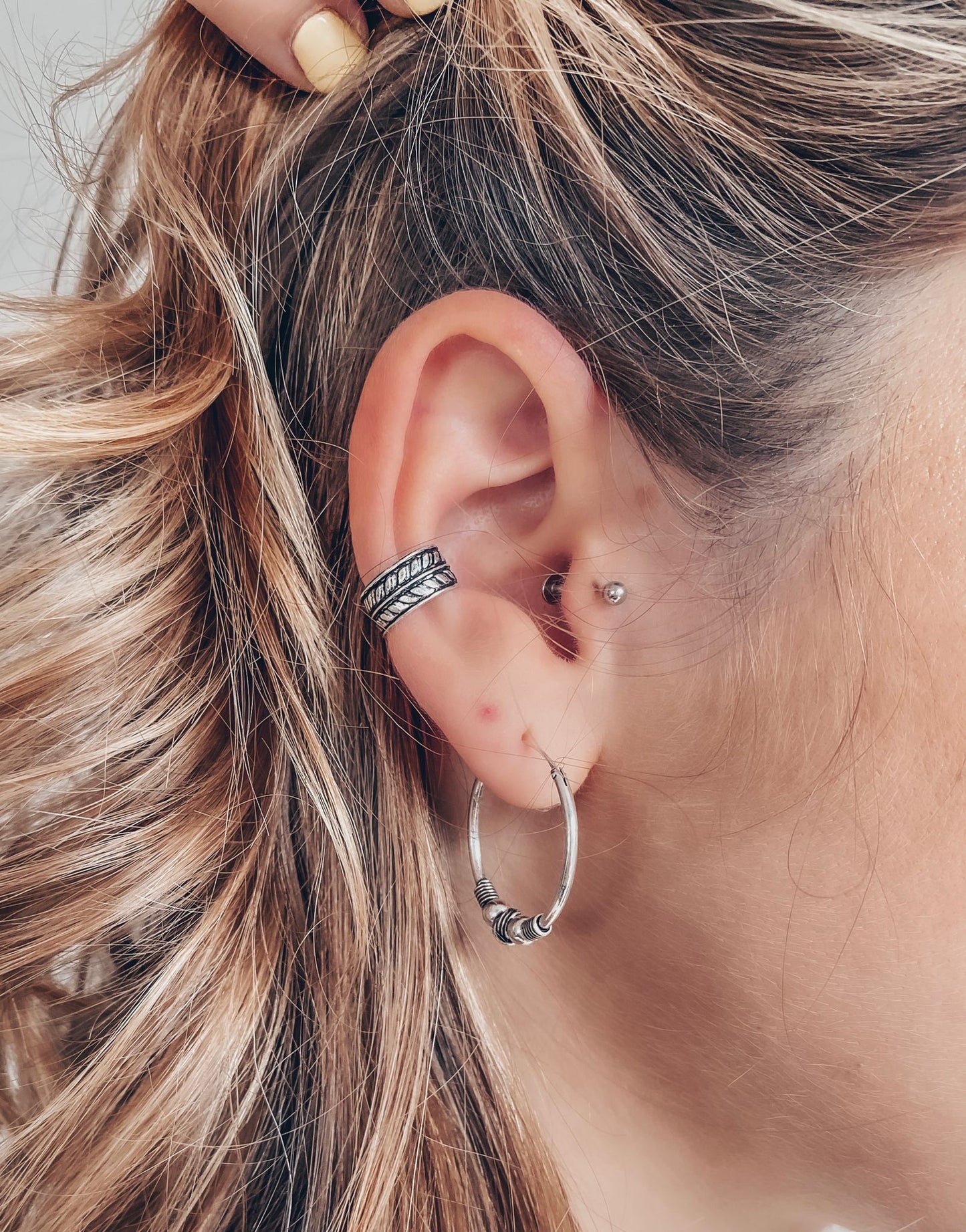 Ear Cuff Hojas