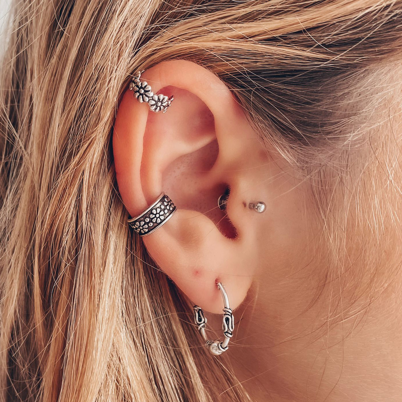 Ear Cuff Flor